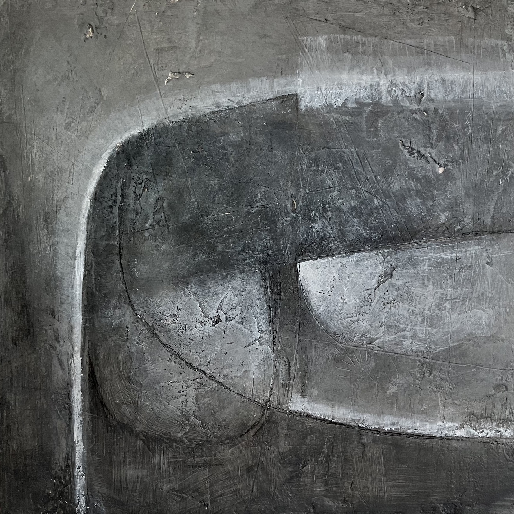 Abstract with Cradled Forms